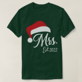 T-shirt M. Claus et Mme Claus Est  (Design devant)
