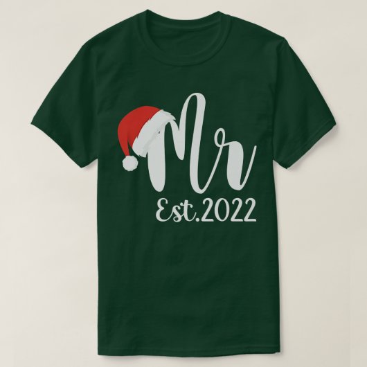 T-shirt M. Claus et Mme Claus Est (Design devant)