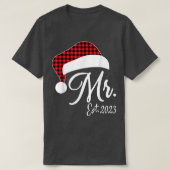 T-shirt M. Claus et Mme Claus Est (Design devant)