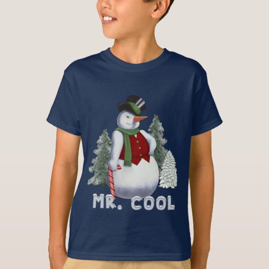 T-shirt M. Cool - Snowman (Devant)