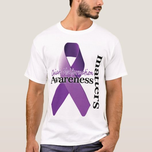 T-shirt m de sujets de conscience de malformation (Devant)