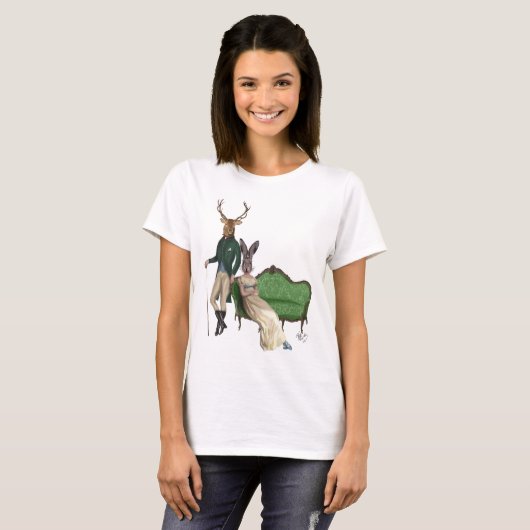 T-shirt M. Deer et Mme Rabbit (Devant entier)