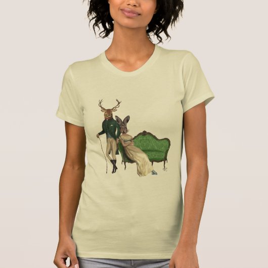 T-shirt M. Deer et Mme Rabbit 2 (Devant)