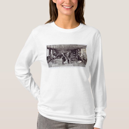 T-shirt M. Edison, l'électricien éminent (Devant)