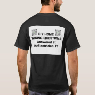 T-shirt M. Electricien Tee - shirt promotionnel