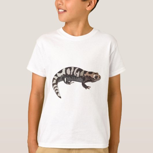 T-shirt M est pour la salamandre marbrée (Devant)