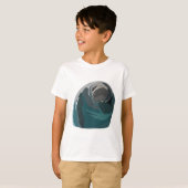T-shirt M est pour Manatee (Devant entier)
