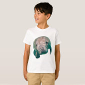 T-shirt M est pour Manatee (Devant entier)
