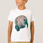 T-shirt M est pour Manatee (Devant)