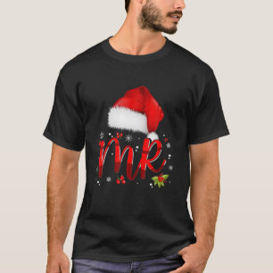 T-shirt M. Et Mme Claus Couples de Noël Correspondants Pa