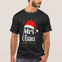 M. et Mme Claus Couples Matching Christmas Pajama