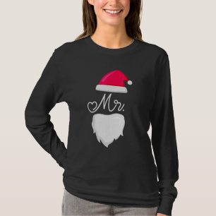 T-shirt M. Et Mme Santa Claus Couples De Pyjamas Correspon