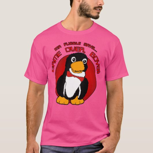 T-shirt M. Flibble Dit... (Devant)