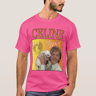 T-shirt M G Celine ami de la famille drôle