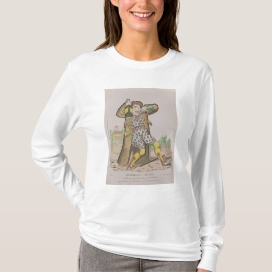 T-shirt M. Grimaldi comme clown, éclairage (Devant)
