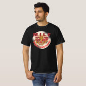 T-shirt M.I.L.F. Homme J'aime les champignons Chasse aux c (Devant entier)