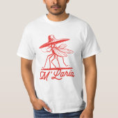T-SHIRT M. LARIA FUNNY MOSQUITO (Devant)
