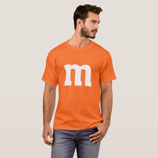 T-shirt M & M Groupe Costume Carnaval déguisé Halloween (Devant entier)