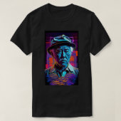 T-shirt M. Miagi - Style Art Blacklight - Synthwave T-Shi (Design devant)