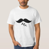 T-shirt M. Mustache (Devant)