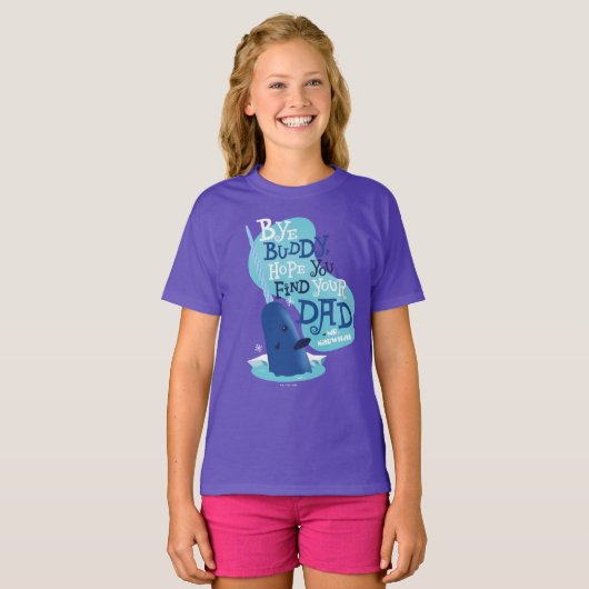 T-shirt M. Narwhal | Par Buddy, J'Espère Que Vous Trouvere (Devant entier)