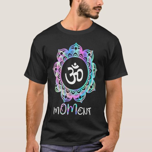 T-shirt M OM ent Mandala Yoga  1 (Devant)