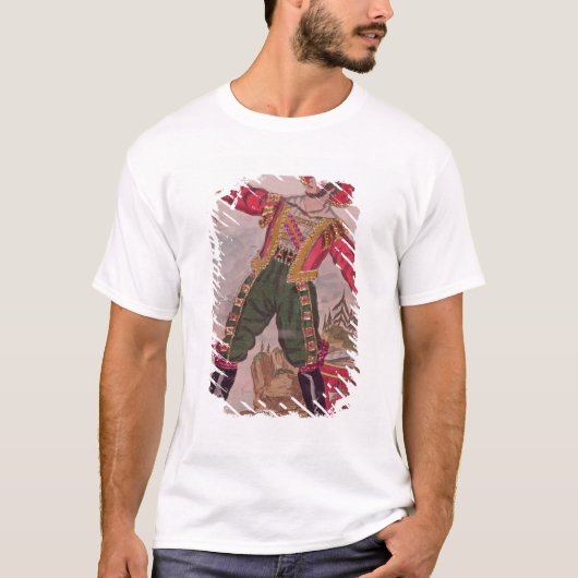 T-shirt M. Osbaldiston comme Andreas Hofer (Devant)