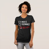 T-shirt M ou F ? N'y pensez plus (Devant entier)