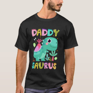 T-shirt M Papa Saurus Papa Dinosaure Anniversaire Famille