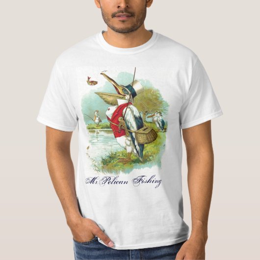 T-SHIRT M. PELICAN FISHING (Devant)