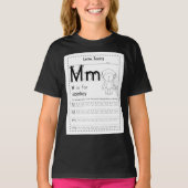 T-shirt M pour singe (Devant)