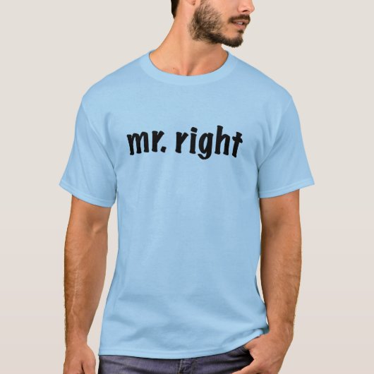T-shirt m. right (Devant)