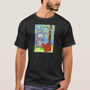 T-shirt M. Robot marche son chien de robot