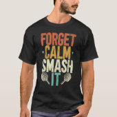 T-shirt M. Smash Ping Pong Master Paddle Sport Player Tabl (Devant)