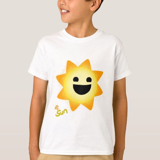 T-shirt M. Soleil de Sprunki 3D (Devant)