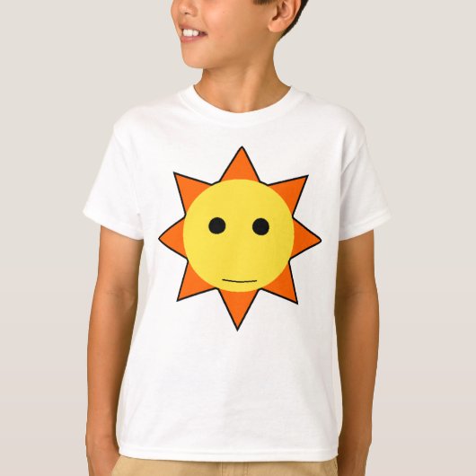 T-shirt M. Soleil de Sprunki Reprendre (Devant)