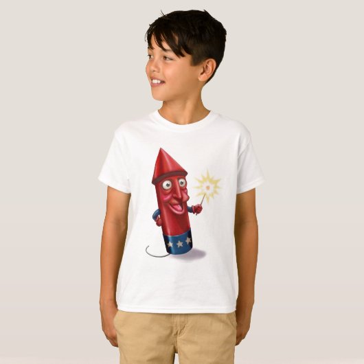 T-shirt M. Sparkle Firecracker Toon (Devant entier)