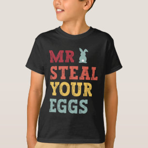T-shirt M. Steal Tes Oeufs Garçons de Pâques Jouets Amusan