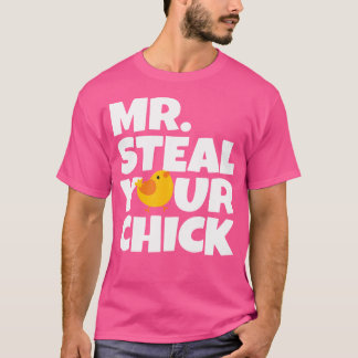T-shirt M. Steal Your Chick Easter Chicken Boys Egg Huntin
