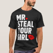 T-shirt M. Steal Your Girl Valentines Day Funny V-Day Ente (Devant)