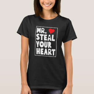 T-shirt M. Steal Your Heart For Boys Toddler Valentine