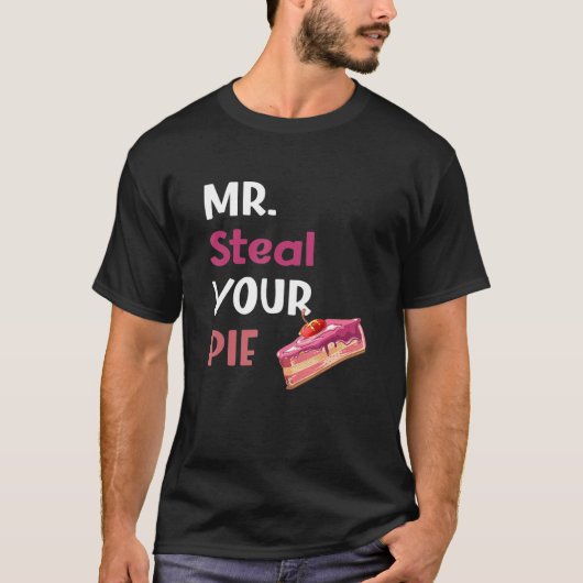 T-shirt M. Steal Your Pie Thanksgiving école (Devant)