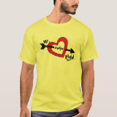 T-shirt M. Swipe Droite Mobile Dating App Cute Design T-Sh (Devant)