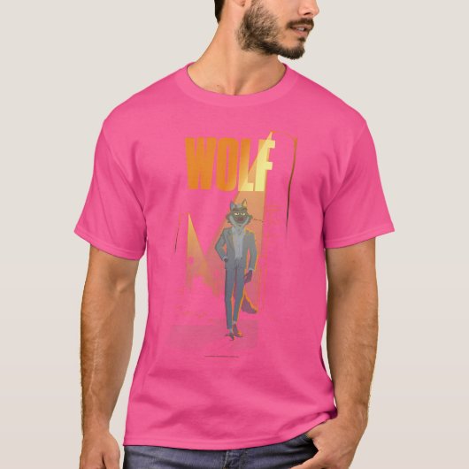 T-shirt M. Wolf City Street Light (Devant)