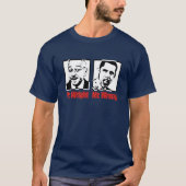 T-SHIRT M. WRIGHT ET M. WRONG (Devant)