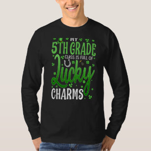 T-shirt Ma 5E Classe Est Pleine De Charms Lucky St Part