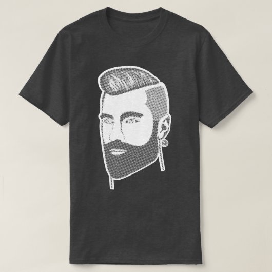 T-shirt Ma barbe est sur le point (Design devant)