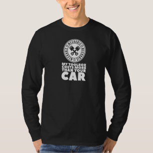 T-shirt Ma Boîte À Outils Coûte Plus Que Votre Mécanique A