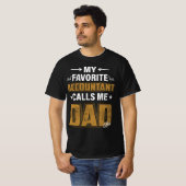 T-shirt Ma chemise comptable préférée avec nom customisé (Devant entier)