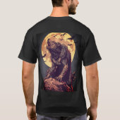 T-shirt Ma chemise costumée humaine (Dos)